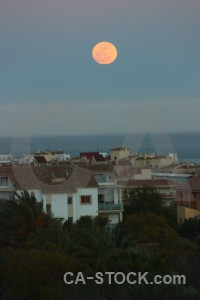 Spain moon javea europe.