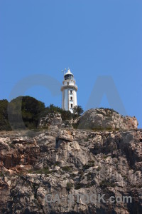 Spain rock cliff punta estrella javea.