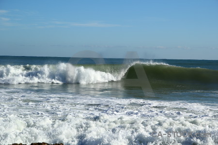 Spain wave europe sea water.