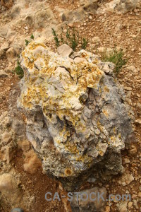 Stone texture yellow rock orange.