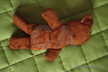 Teddy bear soft toy object.