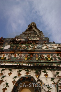 Temple bangkok asia ornate thailand.