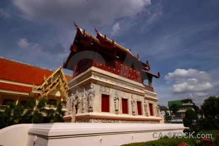Temple wat phra singh woramahaviharn cloud asia tree.