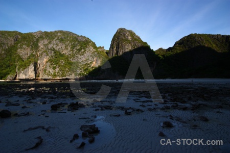 The island limestone southeast asia rock tropical.