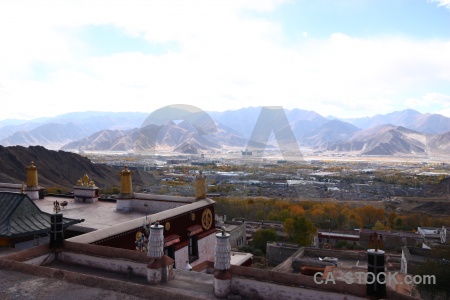 Tibet china tree drepung monastery altitude.