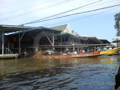 Ton khem market thailand building southeast asia.