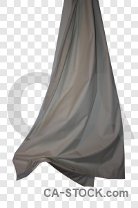 Transparent curtain cloth object.