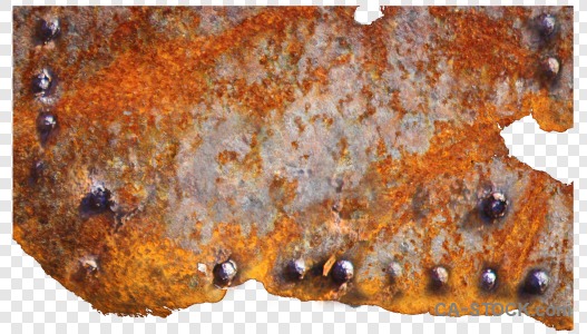 Transparent rust texture orange brown.