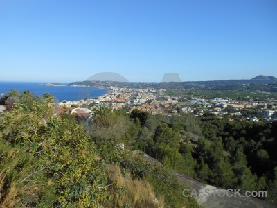 Tree building spain javea europe.