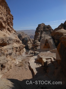 Unesco jordan cliff western asia archaeological.