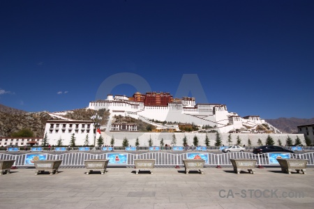 Unesco potala palace sky asia buddhist.