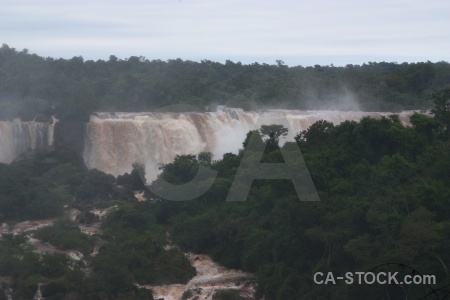 Unesco sky iguazu falls river cloud.