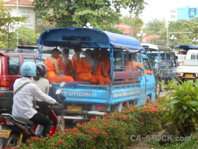 Vehicle laos person asia southeast.