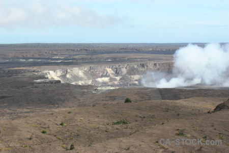 Volcanic crater.