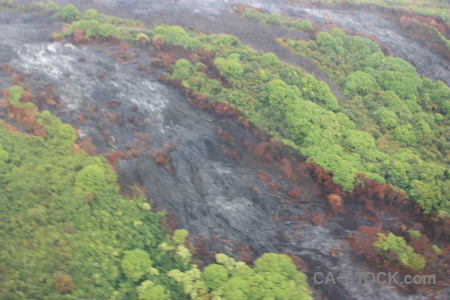 Volcanic lava green.