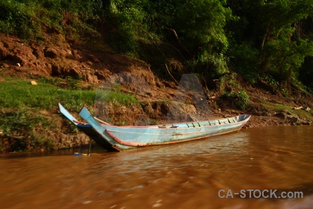 Water asia river vehicle boat.