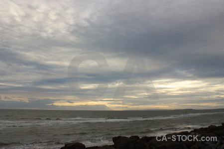 Water coast sea sky cloud.