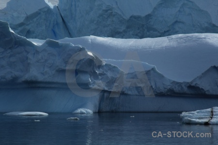 Water ice south pole iceberg marguerite bay.