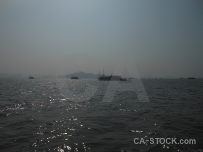 Water vietnam ha long bay boat southeast asia.