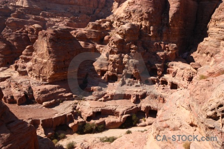 Western asia middle east petra rock historic.