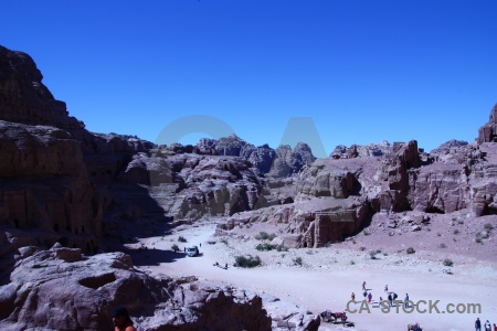 Western asia unesco middle east nabataeans cliff.