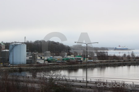 White coast landscape.