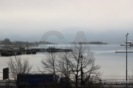 White landscape coast.