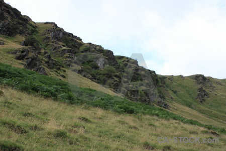 White landscape mountain green.