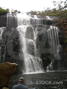White water waterfall.